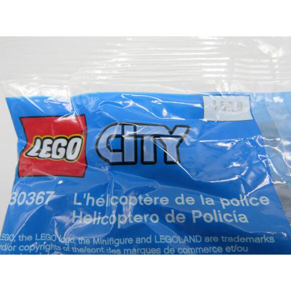 NEW Sealed LEGO City Police Helicopter 39 Pieces Set #30367 Polybag 2020 Retired - Picture 8 of 12